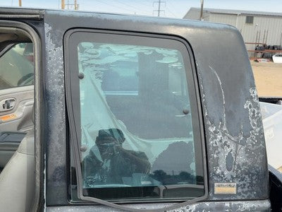 89-99 Chevy Silverado 1500 Driver Left Rear Quarter Glass Back Side Window Oem