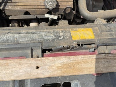 1986-1989 Olds 88 Top Plastic Cover Above Radiator Support Sight Shield Oem