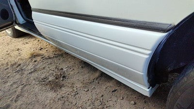 94 Pontiac Bonneville Driver Left Rear Moulding From Door Back Trim Strip White