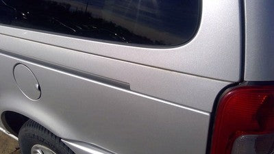 2002 Chevy Venture Driver Left Rear Moulding On Quarter Panel Oem Silver 12u
