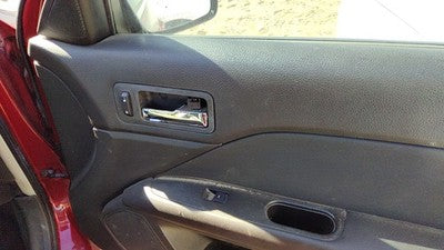 10-12 Ford Fusion Passenger Right Front Door Trim Panel With Switches Black Dw