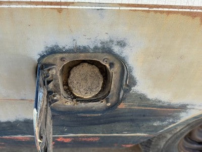 1981 Dodge D150 Fuel Filler Neck Assembly With Gas Cap Oem