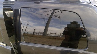 2007-2009 Chrysler Aspen Driver Left Rear Quarter Glass Back Side Window Oem