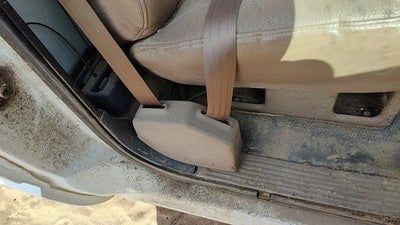 1994 Chevy Silverado 1500 Passenger Right Front Seat Belt Retractor Shoulder Tan