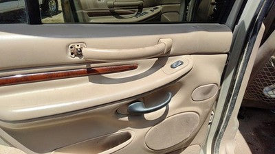 1998 Navigator Driver Left Rear Inside Door Trim Panel With Switches Back Tan Kx