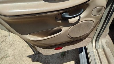1998 Navigator Driver Left Rear Inside Door Trim Panel With Switches Back Tan Kx