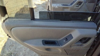 00-01 Grand Cherokee Driver Left Rear Door Trim Panel With Switches Back Gray