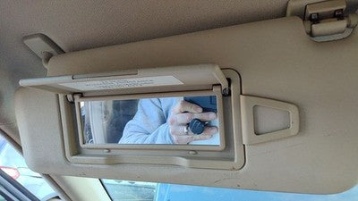 2008-2014 Mercedes C300 Driver Left Sun Visor Oem Beige 125 20481045107F59
