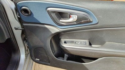 15-17 200 Passenger Right Front Inside Door Trim Panel With Switches Black X9