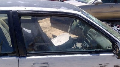 88-91 Honda Civic Crx Hatchback Passenger Right Front Side Window Door Glass Oem