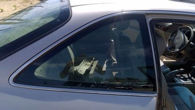 97-99 Acura Cl Passenger Right Rear Quarter Glass Back Side Window Oem