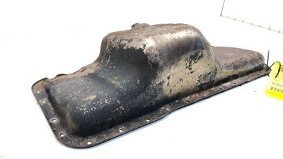 70-71 Nissan 240Z Engine Oil Pan With Good Drain Plug Bolts Hardware Pickup Tube