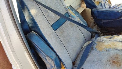1996 Ford F350 Passenger Right Front Seat Belt Retractor Oem Shoulder Blue