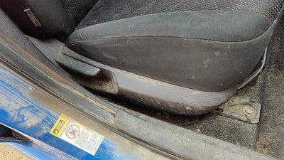 2010 Toyota Corolla Passenger Right Side Seat Trim Panel Oem Charcoal 17