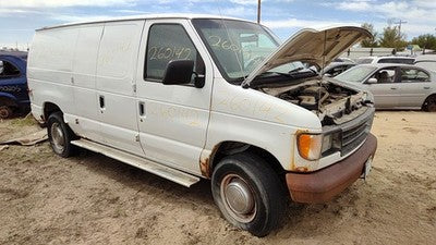 1983-1996 Ford Van E250 Engine Oil Pan With Good Drain Plug Oem 4.9L F6Tz6675La