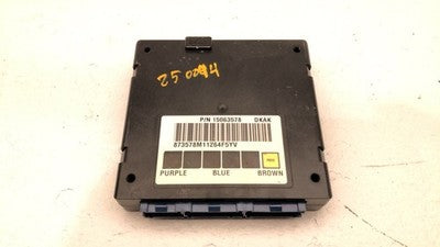 2002 Silverado 2500 Hd Bcm Body Control Module Computer Oem 15063578