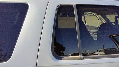 02-10 Ford Explorer Passenger Right Rear Vent Window Back Door Glass With Frame