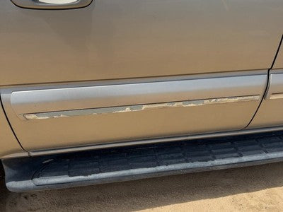 00-04 Suburban Passenger Rear Moulding From Door Back Trim Strip Pewter 11U
