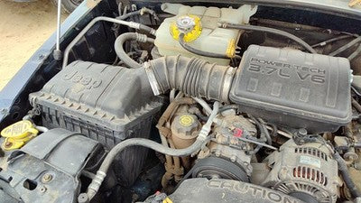 02-03 Jeep Liberty Complete Air Intake Cleaner Filter Box Housing With Tube 3.7L