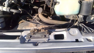 1987-1991 Chevy G20 Van Hood Latch Assembly With Bracket Oem 15600482