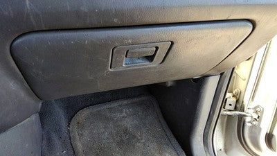2001-2002 Ford Explorer Glove Box Assembly Complete Door With Latch Oem Gray