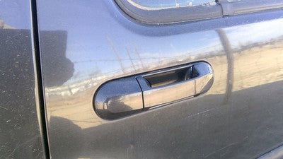 02-10 Mountaineer Passenger Right Rear Outside Door Handle Back Charcoal G5