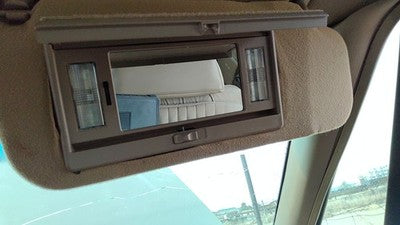1992 Buick Park Ave Ultra Passenger Right Sun Visor Oem Tan