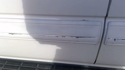 2005 Chevy Suburban Passenger Right Rear Moulding From Door Back Trim White 50U