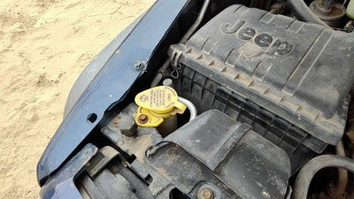 2002-2004 Jeep Liberty Windshield Washer Fluid Reservoir With Pump Wiper Tank