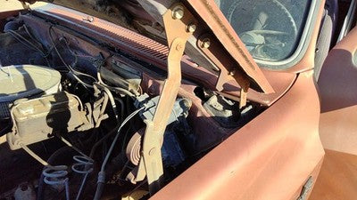 1981-1988 Chevy K30 Pair Of Hood Hinges Right Left Set Assembly Oem 14043824