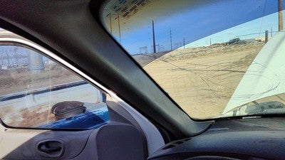1999 Ford F150 Driver Left A Pillar Trim Windshield Post Panel Oem Gray C2