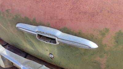 1953 Chevy Bel Air 150 Sedan Trunk Emblem Oem Chrome Badge Back