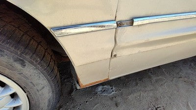 1997-2005 Park Ave Ultra Driver Left Moulding From Fender Oem Trim Strip Silver