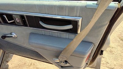 1990 Olds 88 Passenger Right Front Door Trim Panel Gray