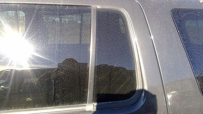 02-10 Mountaineer Driver Left Rear Vent Window Back Door Glass With Frame