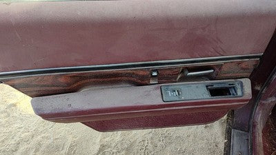 1998 Buick Lesabre Driver Left Rear Door Trim Panel With Switches Back Red