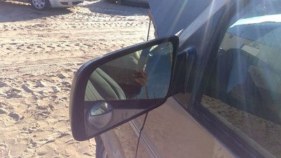 1988-1998 Chevy Astro Driver Left Side Mirror Door Mounted Oem Brown 15001801