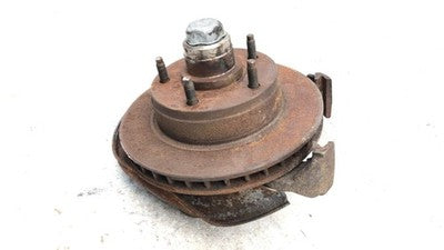 92-93 Ford Van E150 Driver Left Front Spindle Steering Knuckle With Wheel Hub