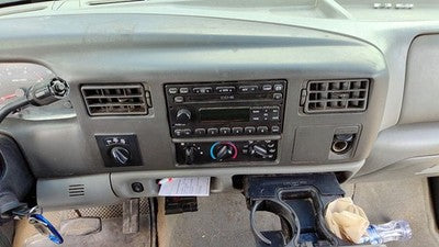 2003 2004 F350 Powerstroke Trim Bezel Around Speedometer Oem Dash Surround Panel