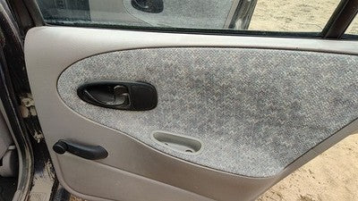 1996-1997 Saturn Sl1 Passenger Right Rear Door Trim Panel Manual Back Gray