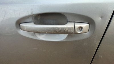 10-14 Legacy Outback Driver Left Front Outside Door Handle Ssm Steel Silver