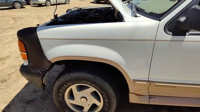 1993-1994 Ford Explorer Driver Left Front Fender Oem White F3tz16006a