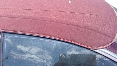 93 Cadillac Fleetwood Passenger Right Front Moulding From Door Trim Strip Maroon