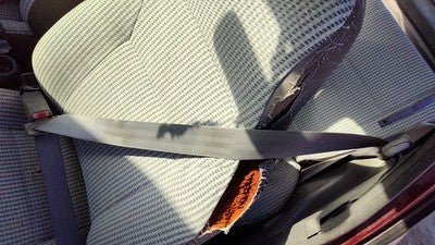 1997 Ford Aspire Driver Left Front Seat Belt Retractor Oem Shoulder Gray