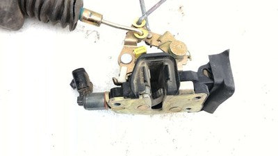 97-02 Expedition Passenger Right Front Door Latch With Rods/Cables Oem Assembly