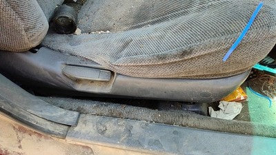 1995 Honda Accord Passenger Right Side Seat Trim Panel Oem Gray