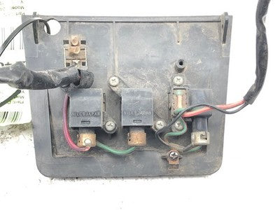 70-72 Datsun 240Z Trim Panel Seat Belt Light Choke Indicator Defrost Switch
