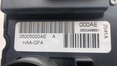2001-2002 Dodge Caravan Temperature Control Module In Dash Heater Ac Head Unit