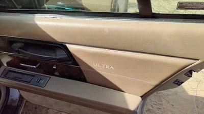 1992 Buick Park Ave Ultra Passenger Right Rear Door Trim Panel With Switches Tan