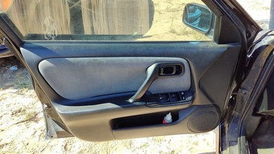 2002 Infiniti G20 Driver Left Front Door Trim Panel With Master Switch Black